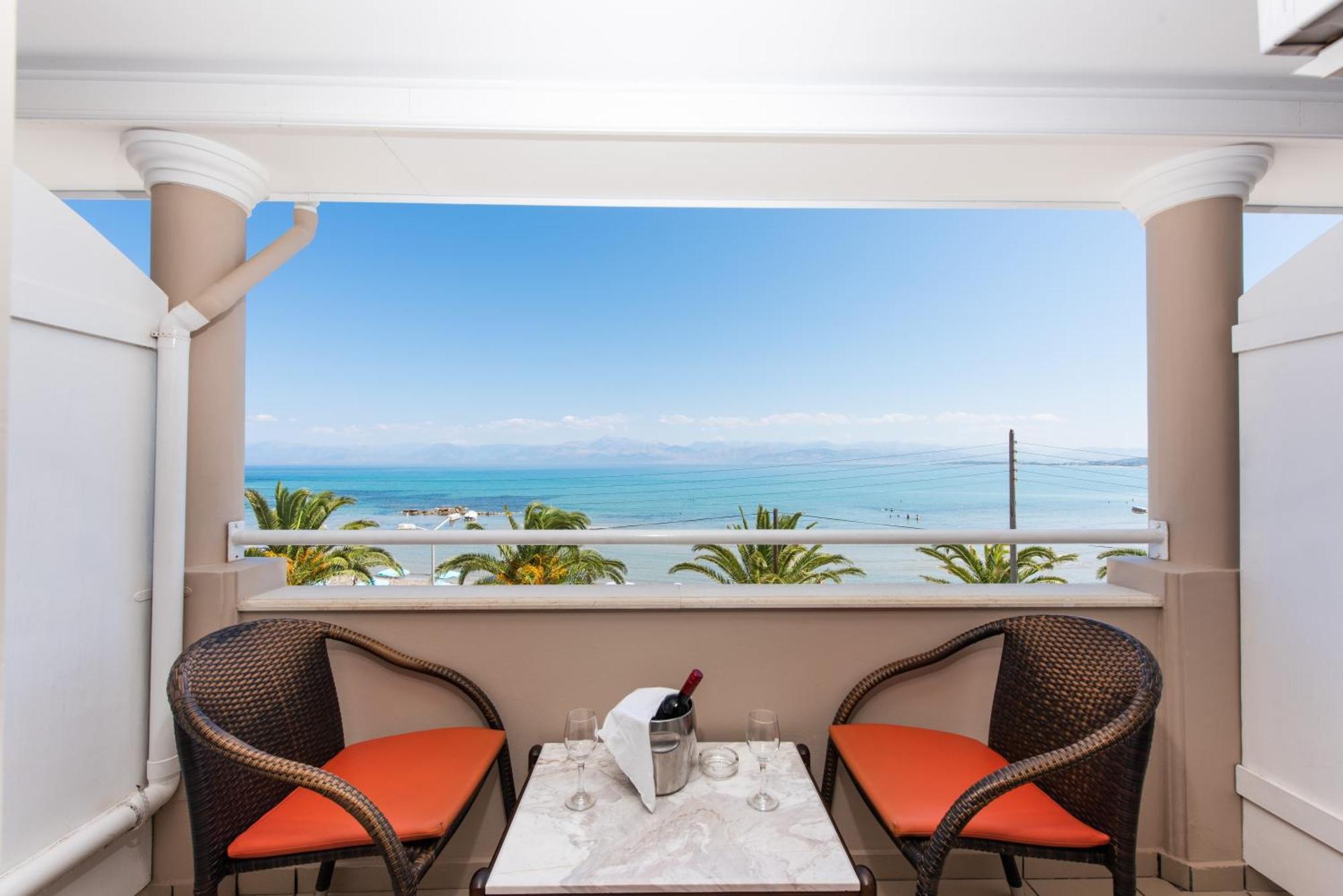 Aphrodite Beach Hotel Corfu Roda  Buitenkant foto