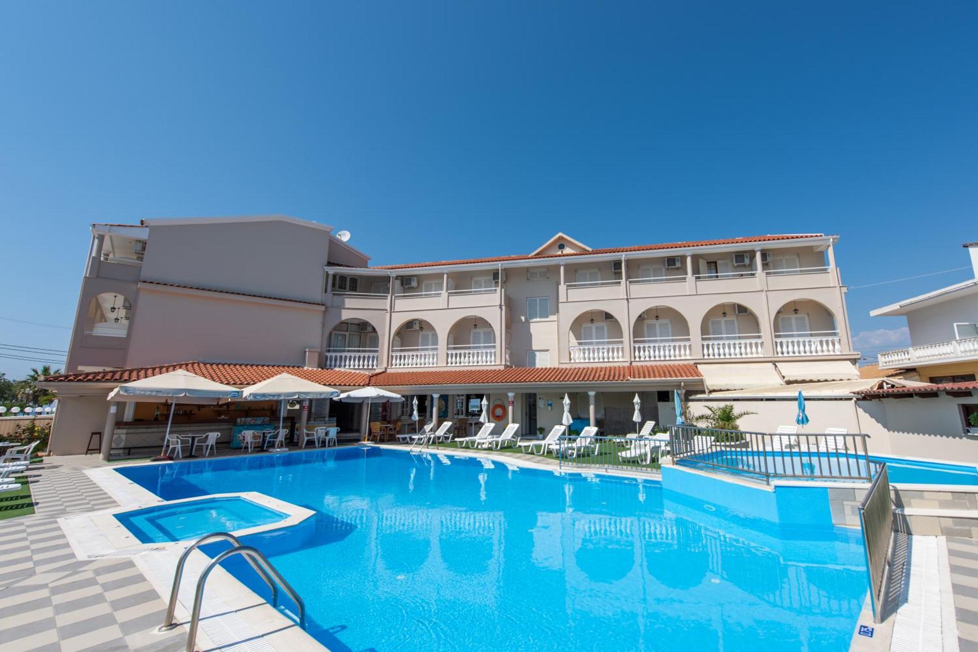 Aphrodite Beach Hotel Corfu Roda  Buitenkant foto