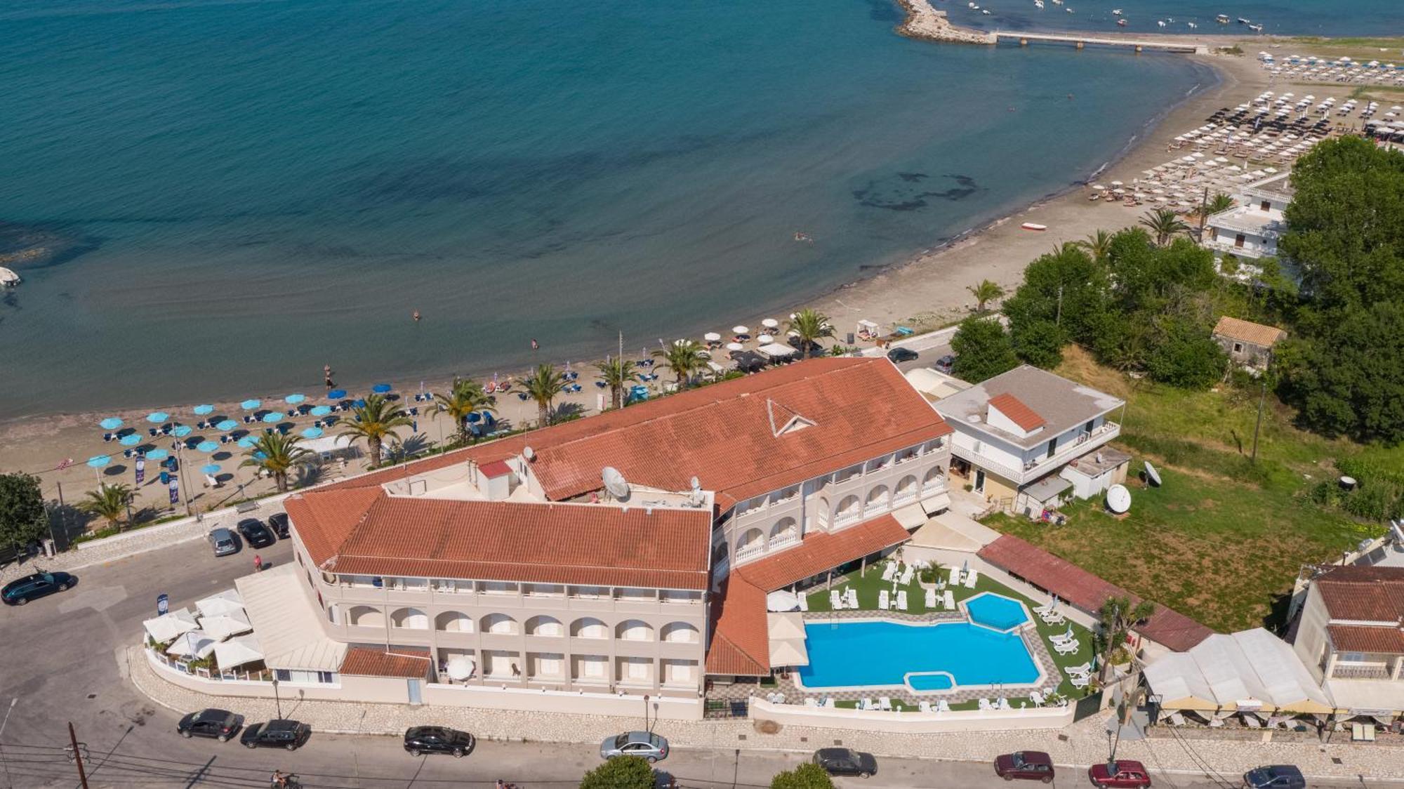 Aphrodite Beach Hotel Corfu Roda  Buitenkant foto