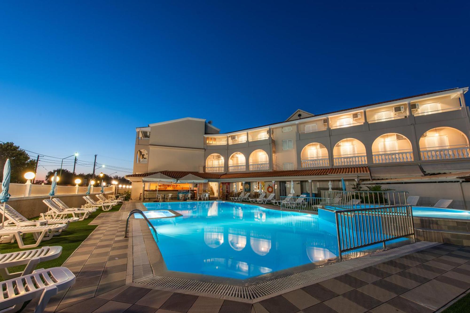 Aphrodite Beach Hotel Corfu Roda  Buitenkant foto