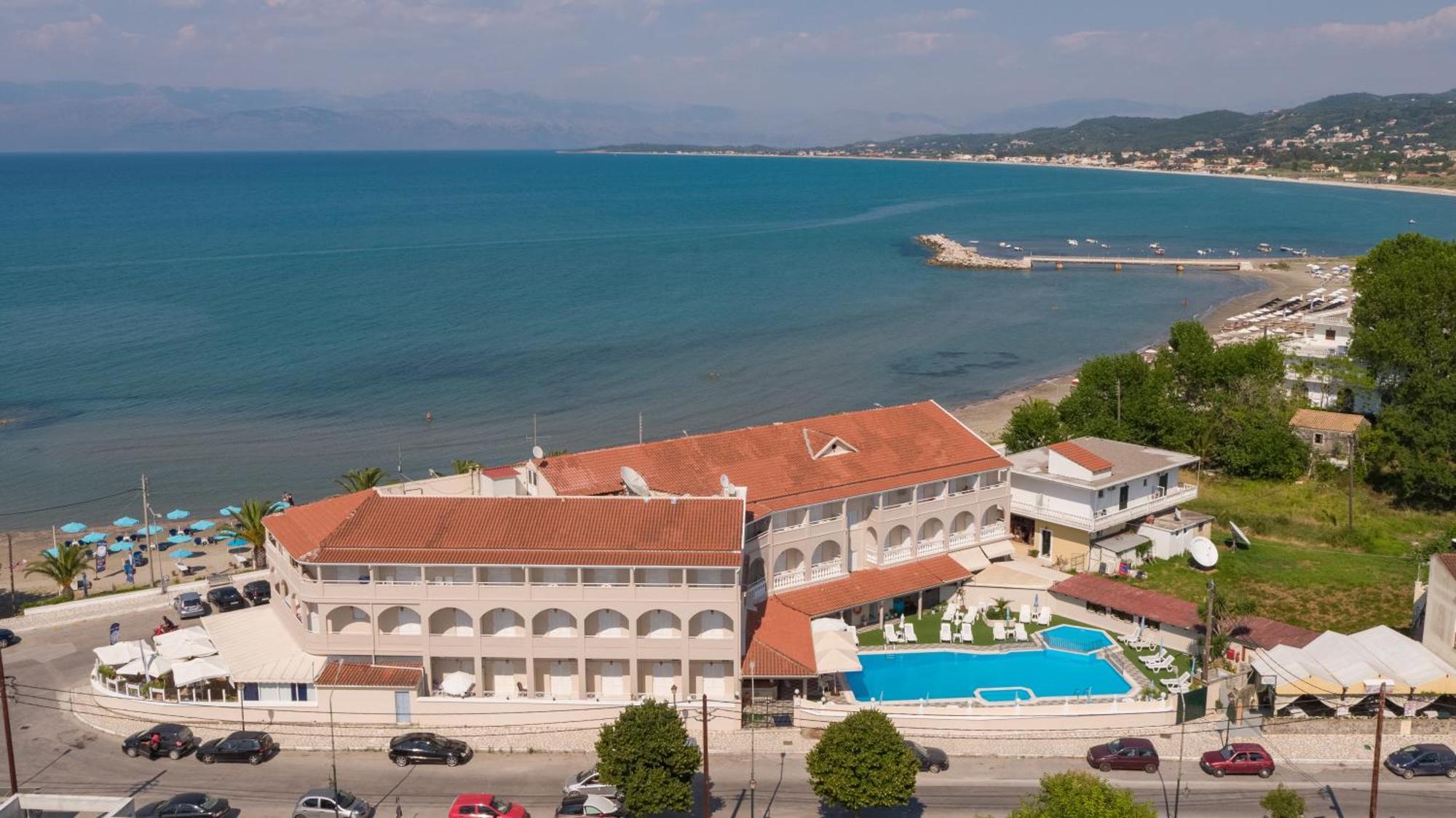 Aphrodite Beach Hotel Corfu Roda  Buitenkant foto